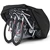 Favoto Bike Cover Waterproof Outdoor - Bicycle Cover Thicken Oxford 29 Inch Windproof Snow Rustproof with Lock Hole Storage Bag for Mountain Road Bike City Bike Beach Cruiser Bike, Black