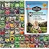 Survival Garden Seeds Homesteader Collection - 50 Packs Non-GMO Heirloom Vegetable, Fruit, Herb Seed Varieties for Growing a Victory Garden - Plant & Grow Survival Food - Emergency Preparedness Gear