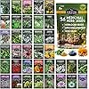 Ultimate Medicinal Herbs Collection - 36 Variety Pack of Herb Seeds for Growing Essential Healing Plants - Mixed Assortment for Homesteaders - Non-GMO Heirloom Varieties - Survival Garden Seeds