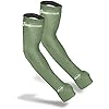 FARMER'S DEFENSE Sleeves | UV Cooling Sleeves for Sun Protection | Premium Anti-Scratch Arm Guard Sleeve for Skin - for Gardening Harvesting Sports Outdoors | Unisex | Forest Green - L/XL