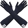 STEALTH-FIT KEVLAR Gloves, Cut Resistant Sleeves, Arm Guards For Thin Skin, Protection Sleeves, Breathable Protective Arm Sleeves