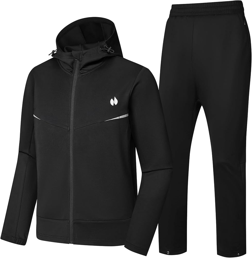 HOTSUIT Mens Sweatsuits Tracksuit for Men 2 Piece Set Track Suits Jogging Casual Hoodie Casual Athletic