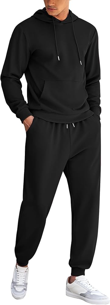 COOFANDY Men's Tracksuit 2 Piece Hoodie Athletic Sweatsuits Casual Jogging Suit Sets