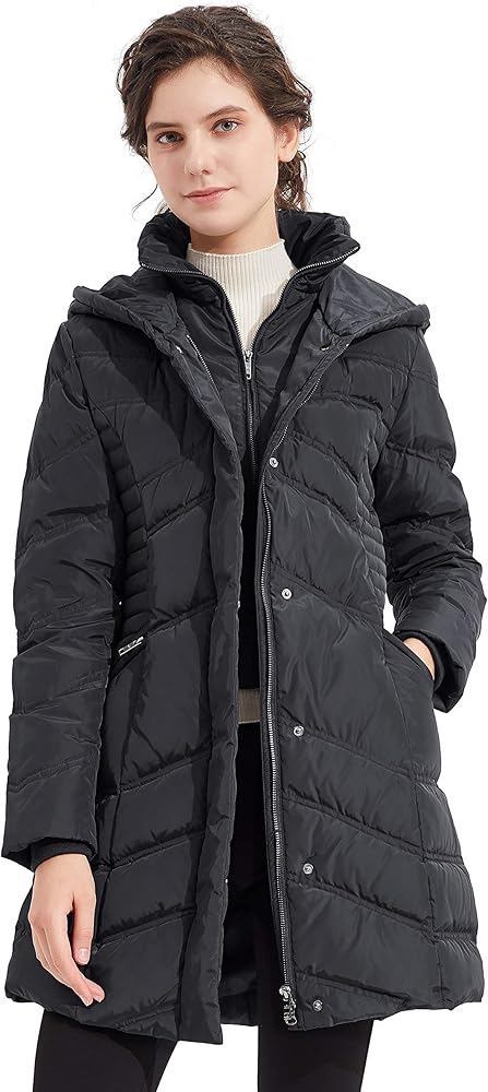 Orolay Women's Thickened Coat Puffer Down Jacket