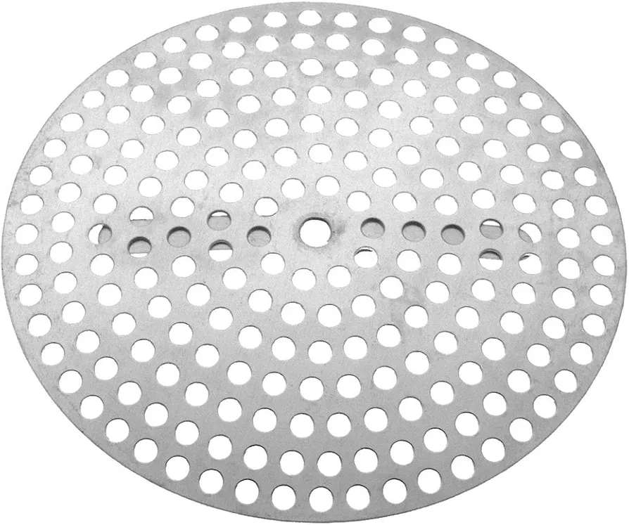 Danco 88923 Clip Style Shower Drain Cover, For Use With 3-3/8 in Shower Drains, Aluminum Steel, Chrome Plated