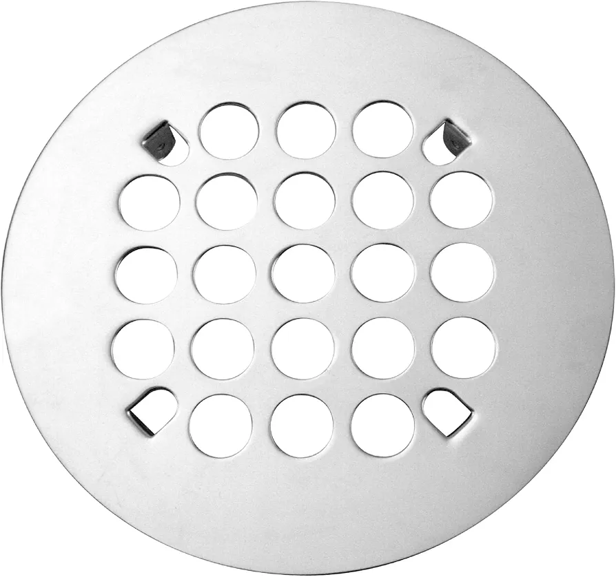 Westbrass Florestone Snap-In Shower Strainer, Satin Nickel, D3191-07